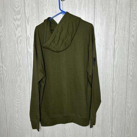 Patriot Crew Green Hoodie God,Family,Country and Freedom American Values Large‎ - Picture 5 of 5